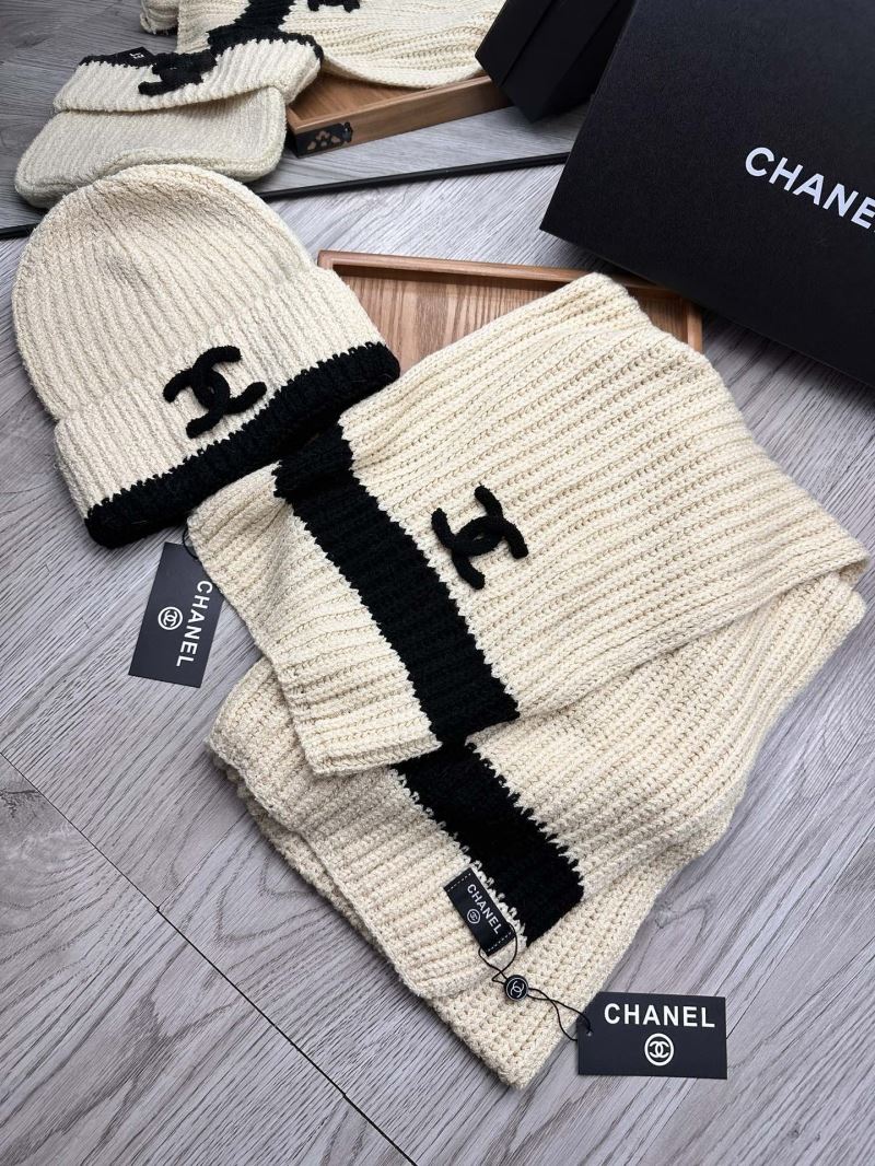 Chanel Caps Scarfs